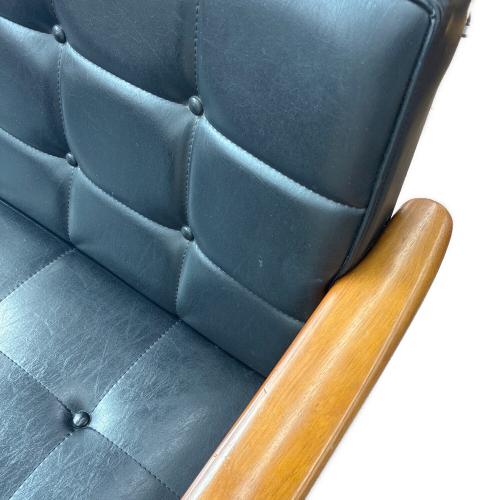 カリモク60 (カリモクロクマル) Kチェア 2シーター 2人掛けソファー スタンダードブラック