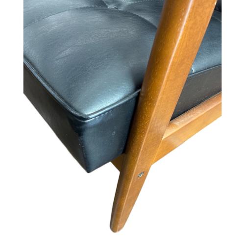 カリモク60 (カリモクロクマル) Kチェア 2シーター 2人掛けソファー スタンダードブラック