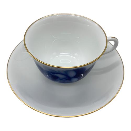 大倉陶園 (オオクラトウエン) カップ&ソーサー 2Pセット ブルーローズ(8211)