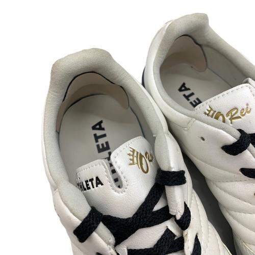 ATHLETA (アスレタ) トレーニングシューズ 12007 カンガルーレザー メンズ SIZE 27cm ホワイト O-Rei Treinamento A005