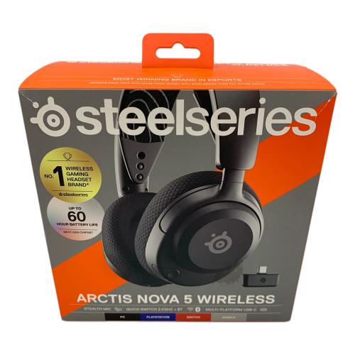 steelseries (スティールシリーズ) ヘッドホン ARCTIS NOVA 5 WIRELESS