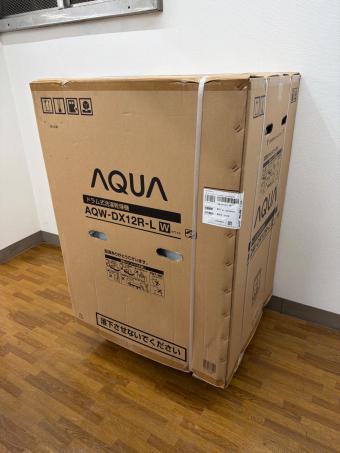 AQUA (アクア) ドラム式洗濯乾燥機 AQW-DX12R-L 2025年製