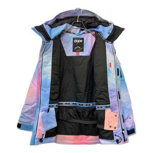 DOPE (ドープ) スノーボードウェア(ジャケット) レディース SIZE S ブルー×ピンク