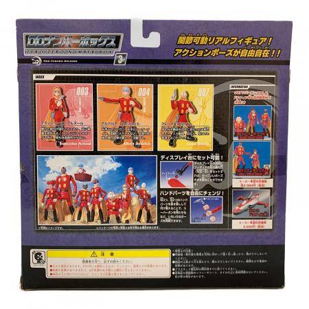 サイボーグ009 00ナンバーボックス フィギュア 3種セット サイボーグ009 00ナンバーボックス3 フィギュア｜トレファクONLINE
