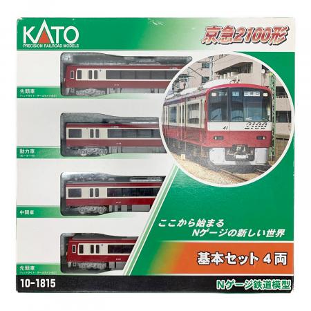 KATO (カトー) 10-1815 京急2100形 基本セット（4両） Nゲージ