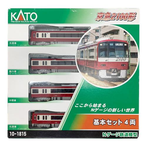 KATO (カトー) 10-1815 京急2100形 基本セット（4両） Nゲージ