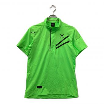 OAKLEY (オークリー) モックネック ゴルフウェア(トップス) F0A403515 メンズ SIZE L グリーン