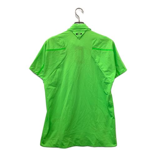 OAKLEY (オークリー) モックネック ゴルフウェア(トップス) F0A403515 メンズ SIZE L グリーン