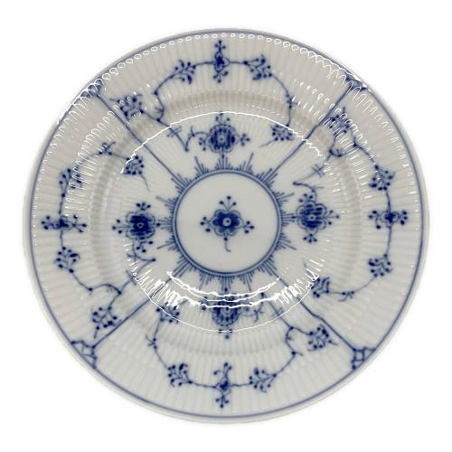 ROYAL COPENHAGEN (ロイヤル・コペンハーゲン) プレート 17cm デンマーク製 617 ブルーフルーテッド・ハーフレース