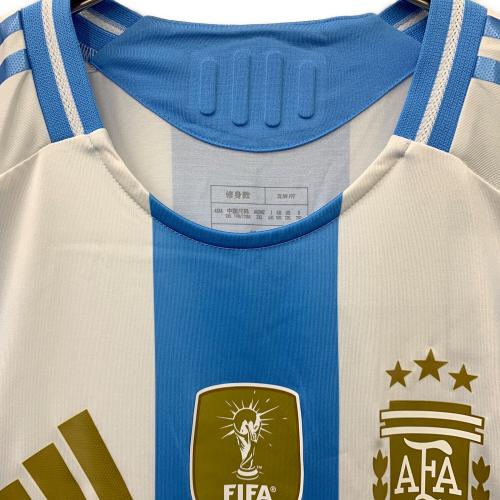 adidas (アディダス) サッカーユニフォーム ITZ71 アルゼンチン代表 2024 ユニフォーム ホーム 半袖 オーセンティック メンズ SIZE 6XL ブルー