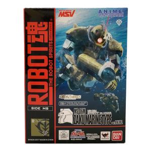 BANDAI (バンダイ) 〈SIDE MS〉 MS-06M 水中用ザク ver. A.N.I.M.E.（魂ウェブ商店限定） ガンプラ 機動戦士ガンダム ROBOT魂