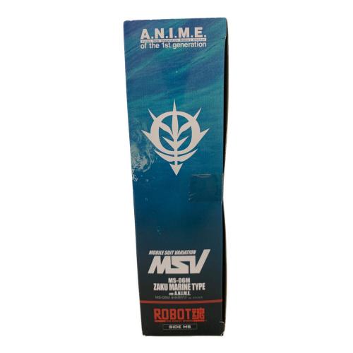 BANDAI (バンダイ) 〈SIDE MS〉 MS-06M 水中用ザク ver. A.N.I.M.E.（魂ウェブ商店限定） ガンプラ 機動戦士ガンダム ROBOT魂