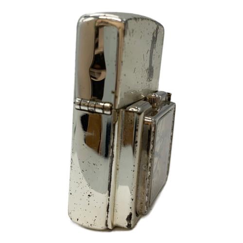 ZIPPO (ジッポ) オイルライター 2004年製 タイムライト 時計電池切れ