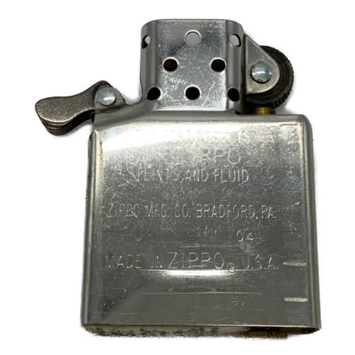 ZIPPO (ジッポ) オイルライター 2004年製 タイムライト 時計電池切れ