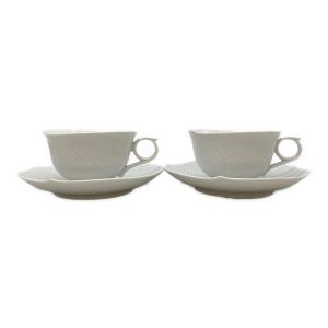 Meissen (マイセン) カップ&ソーサー 波の戯れホワイト