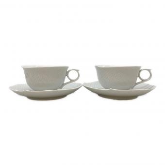 Meissen (マイセン) カップ&ソーサー 波の戯れホワイト