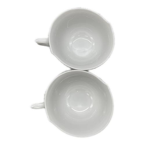 Meissen (マイセン) カップ&ソーサー 波の戯れホワイト