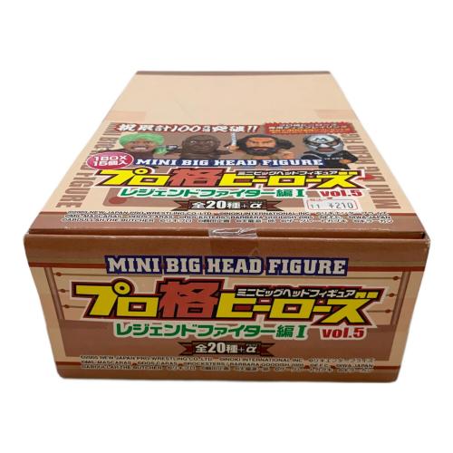 ミニビッグヘッドフィギュア プロ格ヒーローズ Vol.5 レジェンドファイター編I キャラクターグッズ