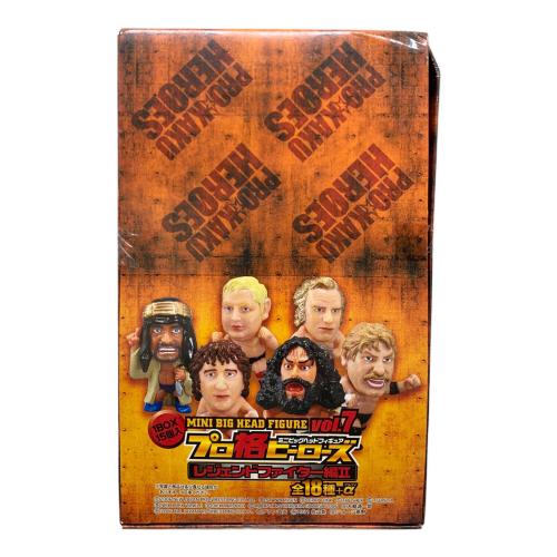 ミニビッグヘッドフィギュア プロ格ヒーローズ Vol.7 レジェンドファイター編II キャラクターグッズ
