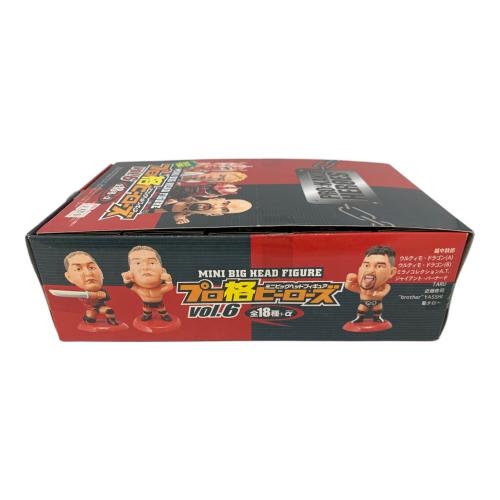 ミニビッグヘッドフィギュア プロ格ヒーローズ vol.6 フィギュア 15箱入