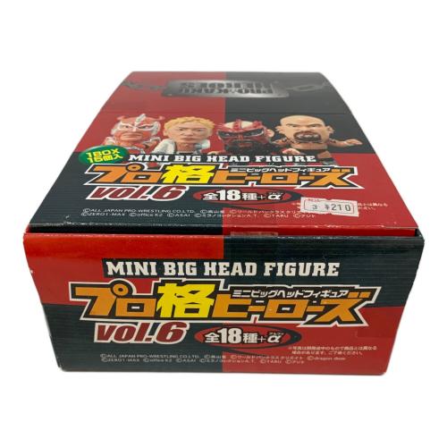 ミニビッグヘッドフィギュア プロ格ヒーローズ vol.6 フィギュア 15箱入