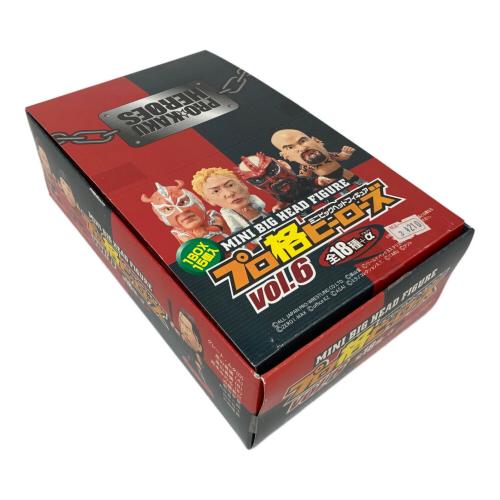ミニビッグヘッドフィギュア プロ格ヒーローズ vol.6 フィギュア 15箱入