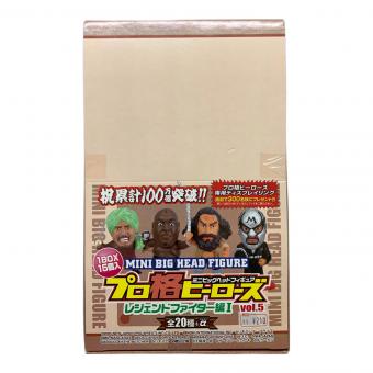 ミニビッグヘッドフィギュア プロ格ヒーローズ Vol.5 レジェンドファイター編I キャラクターグッズ