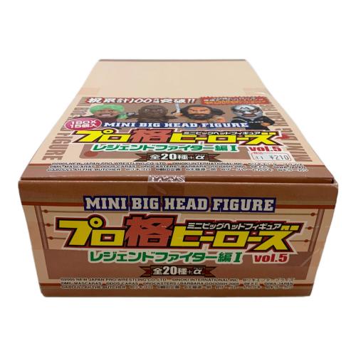 ミニビッグヘッドフィギュア プロ格ヒーローズ Vol.5 レジェンドファイター編I キャラクターグッズ