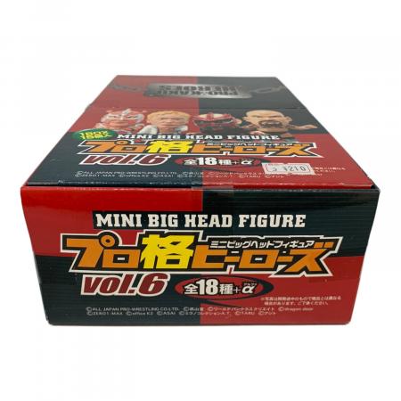 ミニビッグヘッドフィギュア プロ格ヒーローズ vol.6 フィギュア 15箱