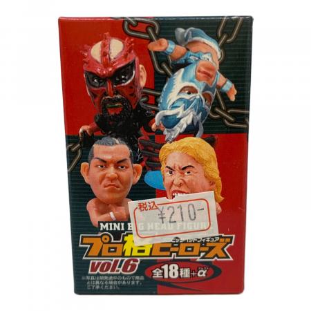 ミニビッグヘッドフィギュア プロ格ヒーローズ vol.6 フィギュア 15箱