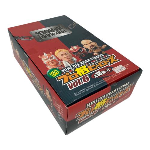 ミニビッグヘッドフィギュア プロ格ヒーローズ vol.6 フィギュア 15箱入