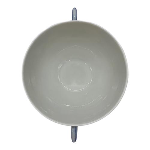 ROYAL COPENHAGEN (ロイヤル・コペンハーゲン) スープカップ&ソーサー ※二級品(スクラッチ有) ブルーフルーテッド・ハーフレース