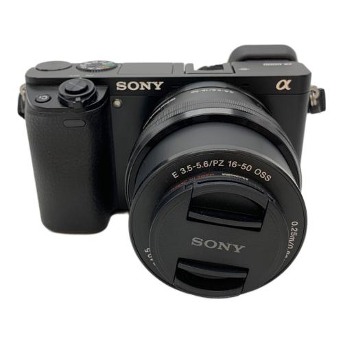 SONY (ソニー) デジタル一眼レフカメラ ILCE-6000 α6000 ダブルズームレンズキット