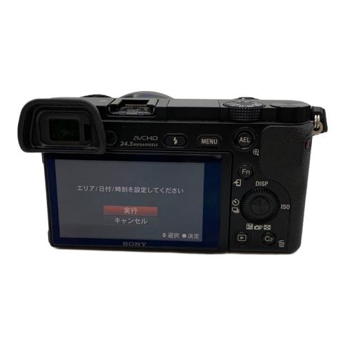 SONY (ソニー) デジタル一眼レフカメラ ILCE-6000 α6000 ダブルズームレンズキット