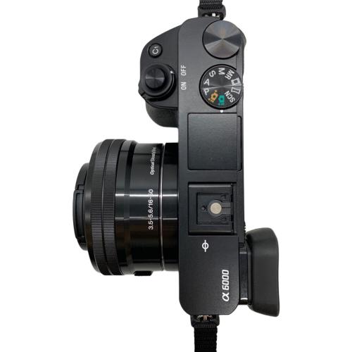 SONY (ソニー) デジタル一眼レフカメラ ILCE-6000 α6000 ダブルズームレンズキット