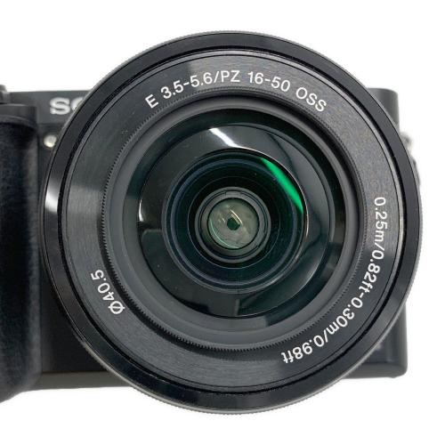 SONY (ソニー) デジタル一眼レフカメラ ILCE-6000 α6000 ダブルズームレンズキット