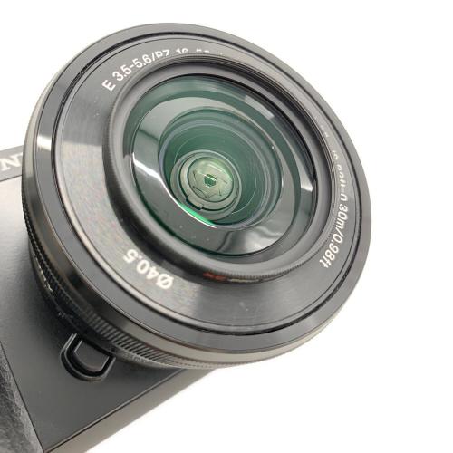 SONY (ソニー) デジタル一眼レフカメラ ILCE-6000 α6000 ダブルズームレンズキット