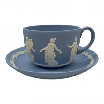 Wedgwood (ウェッジウッド) カップ&ソーサー ブルー ジャスパーダンシングアワー