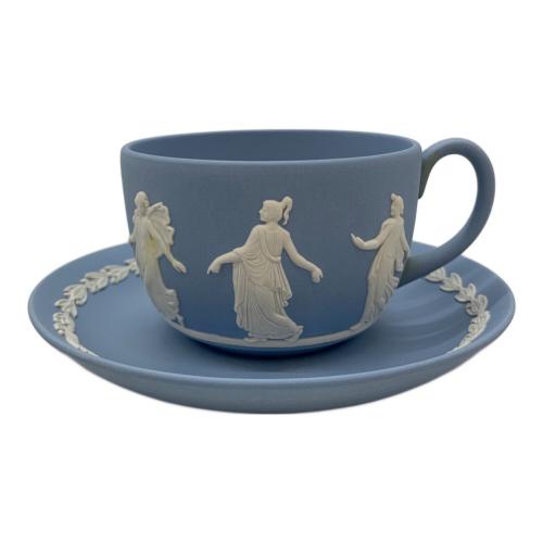 Wedgwood (ウェッジウッド) カップ&ソーサー ブルー ジャスパー