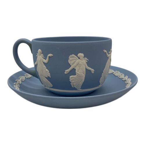 Wedgwood (ウェッジウッド) カップ&ソーサー ブルー ジャスパー