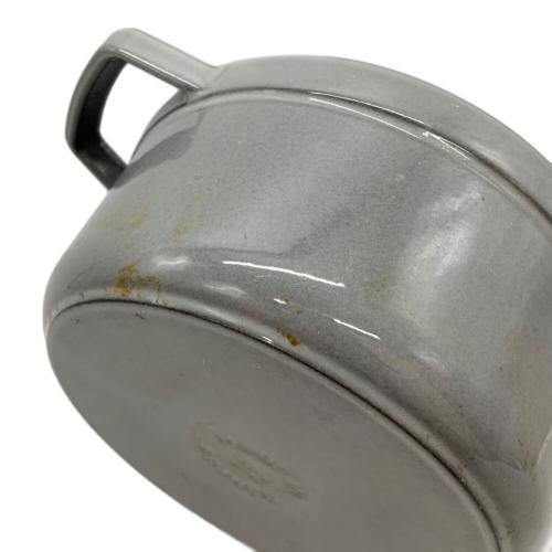 Staub (ストウブ) 両手鍋 22㎝ グレー ピコココットラウンド