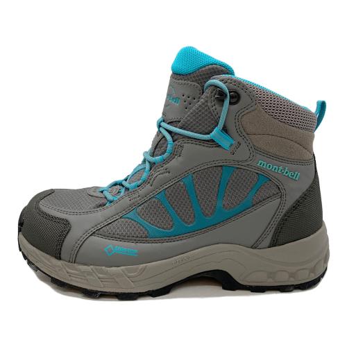 mont-bell (モンベル) トレッキングブーツ 392045143 レディース SIZE 24.5cm グレー×ブルー
