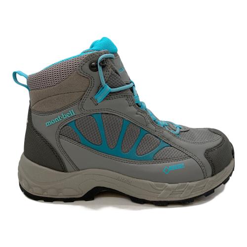 mont-bell (モンベル) トレッキングブーツ 392045143 レディース SIZE 24.5cm グレー×ブルー