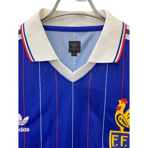 adidas Originals (アディダスオリジナル) サッカーユニフォーム フランス代表 1982年スペインW杯モデル(復刻版) メンズ SIZE L ネイビー