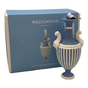 Wedgwood (ウェッジウッド) ホリデイ オーナメント パンサー ベース ジャスパーウェア 2020年