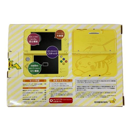 Nintendo (ニンテンドー) 3DS LL RED-001 ピカチュウ【イエロー】