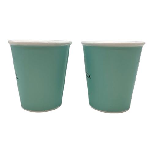 TIFFANY & Co. (ティファニー) コーヒーカップ ボーンチャイナ製 ペーパーカップ
