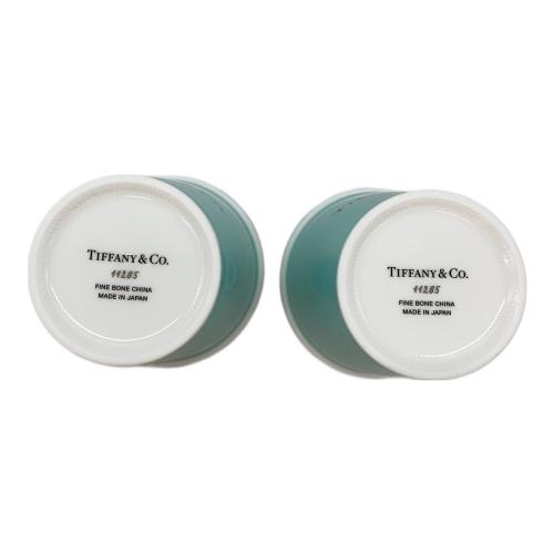 TIFFANY & Co. (ティファニー) コーヒーカップ ボーンチャイナ製 ペーパーカップ