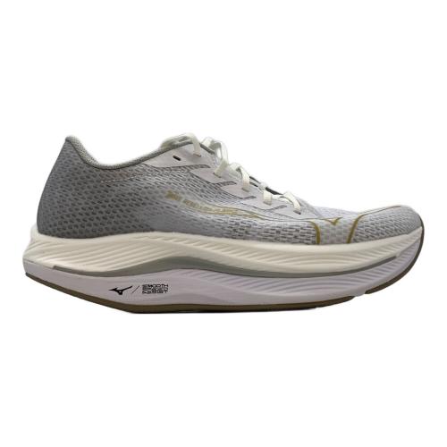 MIZUNO (ミズノ) ランニングシューズ J1GC243753 ウエーブリベリオンフラッシュ2 メンズ SIZE 27cm ホワイト
