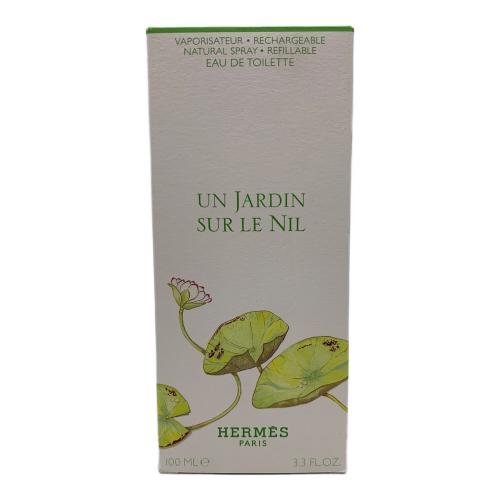 HERMES (エルメス) オードトワレ 100ml 残量80%-99% ナイルの庭